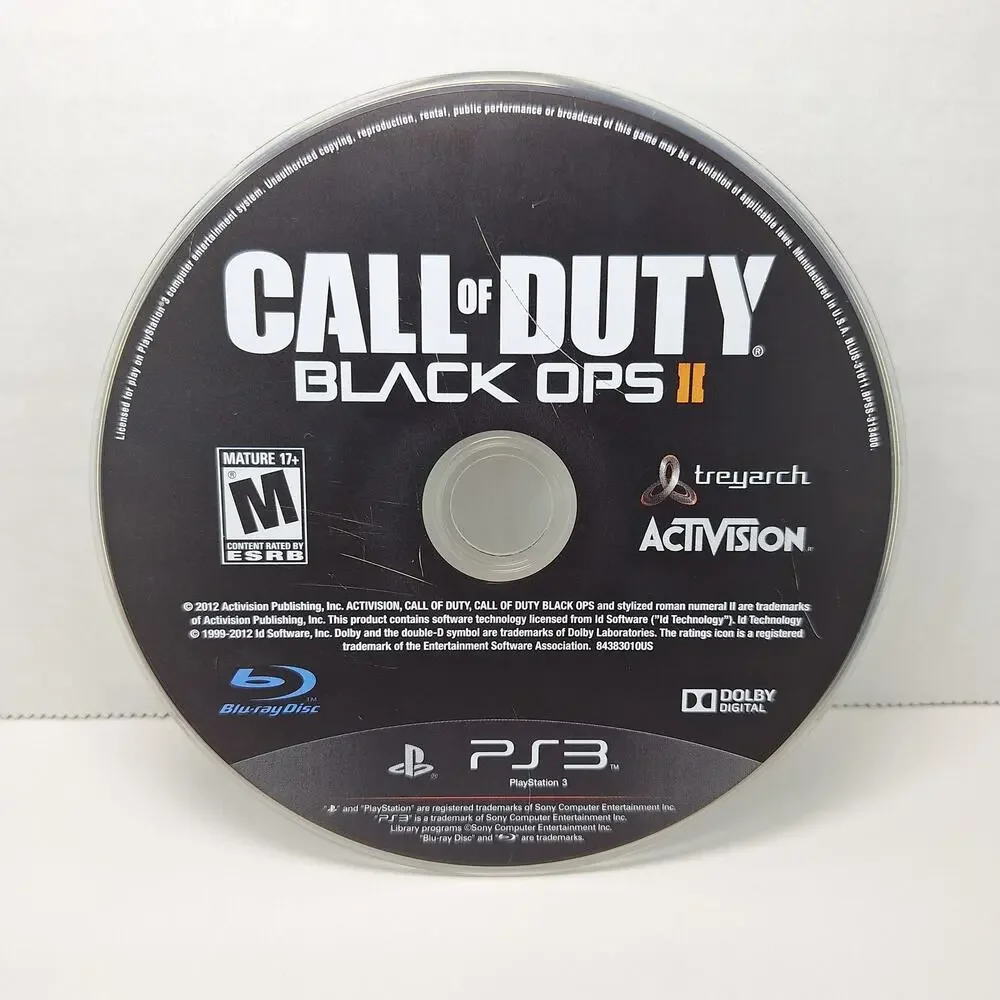 Call Of Duty Black Ops I & II 2 Combo Pack Video Game - Sony PlayStation 3 PS3